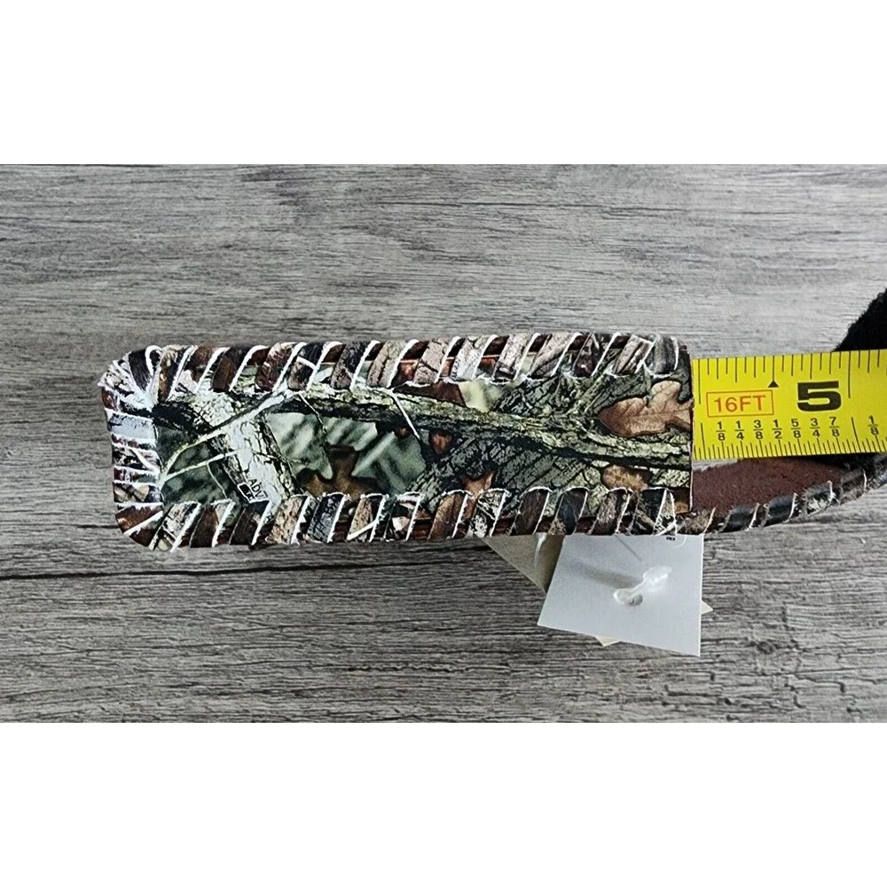 Rugged Camo Cigarette Leather Case Lighter Pouch Clip Top Regular 100's Holder - Picture 9 of 9